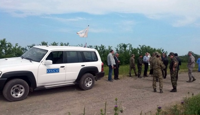 OSCE to monitor contact line of Azerbaijani, Armenian troops